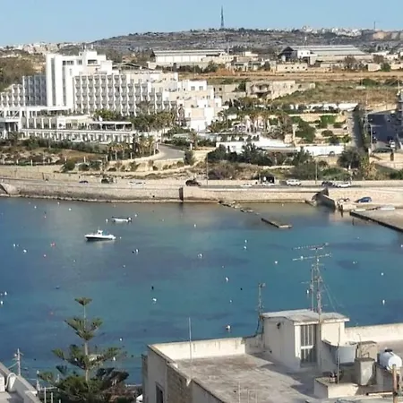 2 Bedroom Penthouse With Sea Views- Qawra Apartment St. Paul's Bay